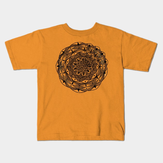 Mandala Creation 7 Kids T-Shirt by KreativCorner